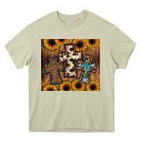 Mossy cross tumbler Heavy Core Tee - JahusDesignShop