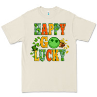 Bone happy go lucky  with coin and shamrock Premium Tee - Artiststas