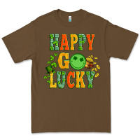 Cacao happy go lucky  with coin and shamrock Premium Tee - Artiststas