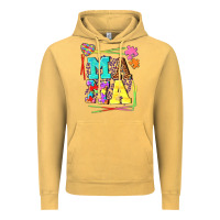 Vintage Mustard Autism Mama Vintage Hoodie - NancyCooperArtShop