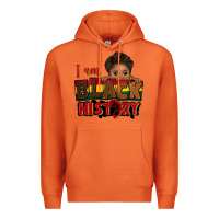 Carrot i am black history black boy peekaboo juneteenth Premium Hoodie - CowGirlArtShop