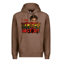 Chestnut i am black history black boy peekaboo juneteenth Premium Hoodie - CowGirlArtShop