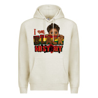 Oatmeal Heather i am black history black boy peekaboo juneteenth Premium Hoodie - CowGirlArtShop