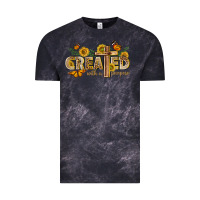 Cloud Black created with a purpose with sunflower and butterfl Vintage Tee - NancyCooperArtShop