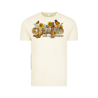 Vintage Arctic created with a purpose with sunflower and butterfl Vintage Tee - NancyCooperArtShop