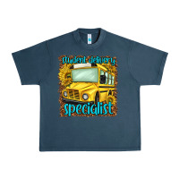 Midnight Navy student delivery specialist Urban Heavy Tee - NancyCooperArtShop