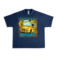 Navy student delivery specialist Urban Heavy Tee - NancyCooperArtShop
