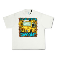 Pistachio student delivery specialist Urban Heavy Tee - NancyCooperArtShop