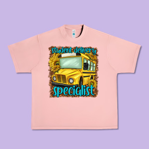 Student Delivery Specialist Urban Heavy Tee Designed By Nancycooperartshop