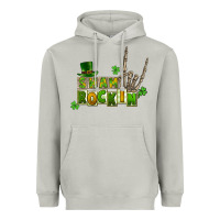 Moon Dust Sham rockin skeleton hand St. Patrick's Heavyweight Hoodie - CowGirlArtShop