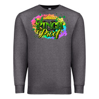 Charcoal Heather pinch proof St. Patrick's  Day Premium Sweatshirt - HowdyJamesFarm