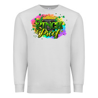 Dove Grey pinch proof St. Patrick's  Day Premium Sweatshirt - HowdyJamesFarm