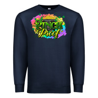 Navy pinch proof St. Patrick's  Day Premium Sweatshirt - HowdyJamesFarm