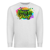 Oatmeal Heather pinch proof St. Patrick's  Day Premium Sweatshirt - HowdyJamesFarm