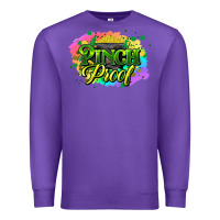 Purple pinch proof St. Patrick's  Day Premium Sweatshirt - HowdyJamesFarm