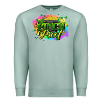 Seafoam pinch proof St. Patrick's  Day Premium Sweatshirt - HowdyJamesFarm