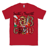 Red santa s favorite lab crew Classic Tee - MaliasSmallBusiness