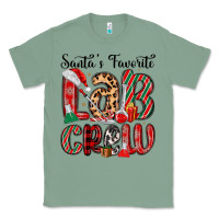 Sage santa s favorite lab crew Classic Tee - MaliasSmallBusiness