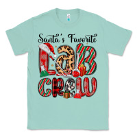 Seafoam santa s favorite lab crew Classic Tee - MaliasSmallBusiness