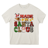 Cream made in santa claus ado Heavy Core Tee - AdoDesignShop