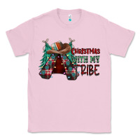 Bubblegum Pink Christmas with tribe Classic Tee - CowhideDigitalArt
