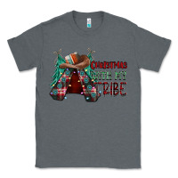 Charcoal Heather Christmas with tribe Classic Tee - CowhideDigitalArt