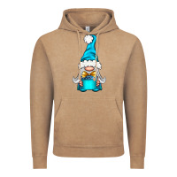 Vintage Coffee winter gnome with gift Vintage Hoodie - NancyCooperArtShop
