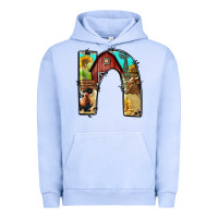 Pigment Grape Ice farm life alphabet lowercase letters n Urban Hoodie - BundleAndBundleShop