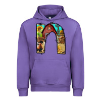 Tulip farm life alphabet lowercase letters n Urban Hoodie - BundleAndBundleShop