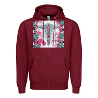 Burgundy nurse Zipper Hoodie - TumblerDesignByShophia