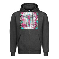 Charcoal Heather nurse Zipper Hoodie - TumblerDesignByShophia