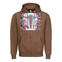 Chestnut nurse Zipper Hoodie - TumblerDesignByShophia