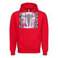 Red nurse Zipper Hoodie - TumblerDesignByShophia