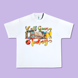 Yall Gonna Learn Today Urban Heavy Tee Designed By Nancycooperartshop