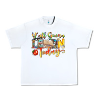 White yall gonna learn today Urban Heavy Tee - NancyCooperArtShop