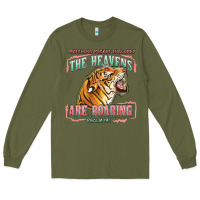 Army Green the heavens are roaring Long Sleeve Tee - LillyAllenDesigns