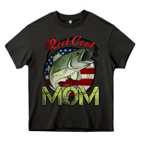 Asphalt reel cool mom fishing Heavy Core Tee - Jasminsmagicworld