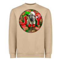 Mushroom christmas hampshire sheep Heavyweight Sweatshirt - LillyAllenDesigns