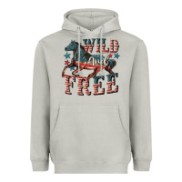 Moon Dust Wild and free 4th of july Heavyweight Hoodie - CowGirlArtShop