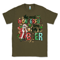 Army Green the most wonderful time for a beer Classic Tee - MaliasSmallBusiness
