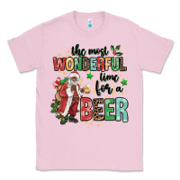 Bubblegum Pink the most wonderful time for a beer Classic Tee - MaliasSmallBusiness