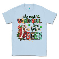 Dusty Blue the most wonderful time for a beer Classic Tee - MaliasSmallBusiness