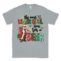 Heather Grey the most wonderful time for a beer Classic Tee - MaliasSmallBusiness