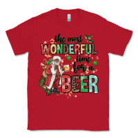 Red the most wonderful time for a beer Classic Tee - MaliasSmallBusiness
