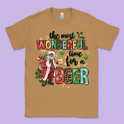 The Most Wonderful Time For A Beer Classic Tee Designed By Maliassmallbusiness