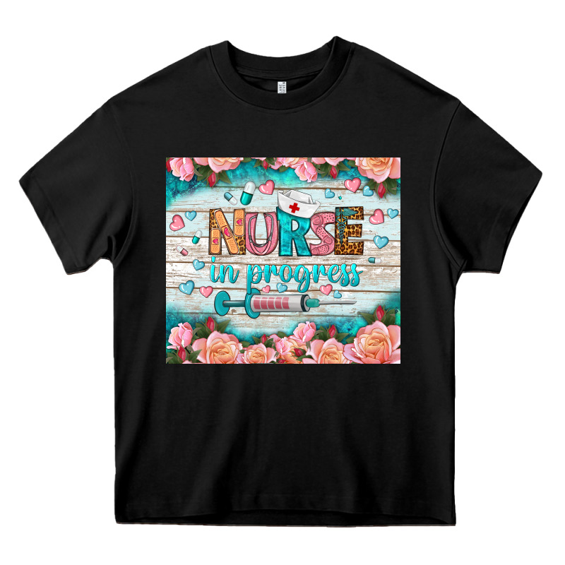 Nurse In Progress Tumbler Heavy Core Tee by BundleAndBundleShop | Teevron