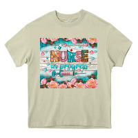 Mossy nurse in progress tumbler Heavy Core Tee - BundleAndBundleShop