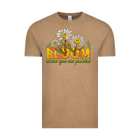 Vintage Coffee bloom where you are planted Vintage Tee - NancyCooperArtShop