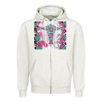 Oatmeal Heather cna tumbler tbs Zipper Hoodie - TumblerDesignByShophia