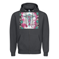 Smoke cna tumbler tbs Zipper Hoodie - TumblerDesignByShophia